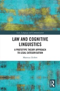 Cover: Law and Cognitive Linguistics - Routledge