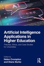 Cover: Artificial Intelligence Applications in Higher Education - Routledge