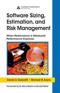 Enlarge image Cover: Software Sizing, Estimation, and Risk Management - Auerbach