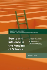 Enlarge image Cover: Equity and Influence in the Funding of Schools - Bloomsbury Academic