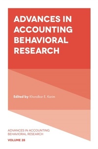 Abbildung von: Advances in Accounting Behavioral Research - Emerald Publishing Limited