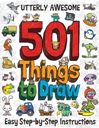 Enlarge image Cover: 501 Utterly Awesome Things to Draw - Two Windmills Limited