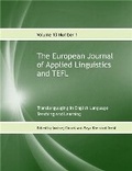 Cover: The European Journal of Applied Linguistics and TEFL - LinguaBooks