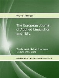 Enlarge image Cover: The European Journal of Applied Linguistics and TEFL - LinguaBooks