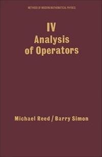 Enlarge image Cover: IV: Analysis of Operators: Volume 4 - Academic Press