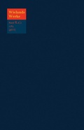 Cover: Christoph Martin Wieland: Werke / Text - De Gruyter