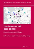 Cover: Translation und Exil (1933-1945) III - Frank & Timme