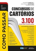 Cover: Como Passar em Concursos de Cart&oacute;rios - 4&ordf; Ed - 2024 - Editora Foco