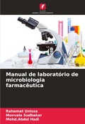 Cover: Manual de laboratorio de microbiologia farmaceutica - Edicoes Nosso Conhecimento