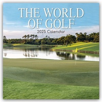 Abbildung von: The World of Golf - Die Welt des Golfsports 2025 - 16-Monatskalender - Brown Trout-Auslieferer Flechsig
