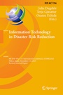 Cover: Information Technology in Disaster Risk Reduction - Springer