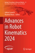 Cover: Advances in Robot Kinematics 2024 - Springer