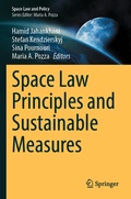 Cover: Space Law Principles and Sustainable Measures - Springer
