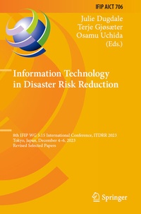 Abbildung von: Information Technology in Disaster Risk Reduction - Springer