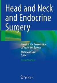 Enlarge image Cover: Head and Neck and Endocrine Surgery - Springer