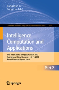 Bild vergrößern Bild: Intelligence Computation and Applications - Springer