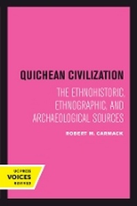 Enlarge image Cover: Quichean Civilization - University of California Press