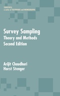 Cover: Survey Sampling - CRC Press