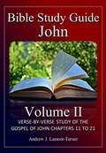 Cover: Bible Study Guide: John Volume II (Ancient Words Bible Study Series) - Andrew J. Lamont-Turner