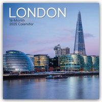 Abbildung von: London 2025 - 16-Monatskalender - Brown Trout-Auslieferer Flechsig