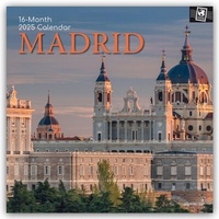 Abbildung von: Madrid 2025 - 16-Monatskalender - Brown Trout-Auslieferer Flechsig