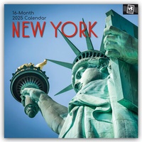 Abbildung von: New York 2025 - 16-Monatskalender - Brown Trout-Auslieferer Flechsig