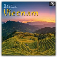 Abbildung von: Vietnam 2025 - 16-Monatskalender - Brown Trout-Auslieferer Flechsig