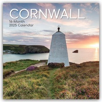 Abbildung von: Cornwall 2025 - 16-Monatskalender - Brown Trout-Auslieferer Flechsig