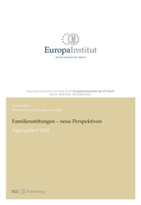 Abbildung von: Familienstiftungen - neue Perspektiven - buch & netz