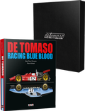 Cover: De Tomaso: Racing Blue Blood - McKlein Publishing