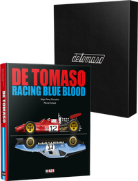 Enlarge image Cover: De Tomaso: Racing Blue Blood - McKlein Publishing
