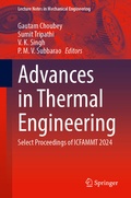 Cover: Advances in Thermal Engineering - Springer