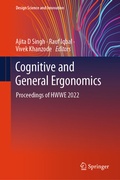 Cover: Cognitive and General Ergonomics - Springer