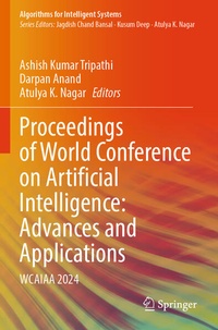 Enlarge image Cover: Proceedings of World Conference on Artificial Intelligence: Advances and Applications - Springer