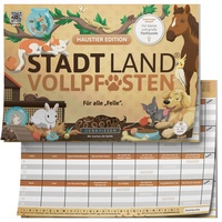 Abbildung von: DENKRIESEN - STADT LAND VOLLPFOSTEN® - HAUSTIER EDITION - "Für alle "Felle"." - A4 - DENKRIESEN