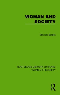 Abbildung von: Woman and Society - Routledge