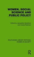 Cover: Women, Social Science and Public Policy - Routledge