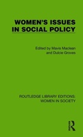 Cover: Women's Issues in Social Policy - Routledge