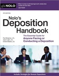 Cover: Nolo's Deposition Handbook - NOLO