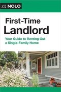 Cover: First-Time Landlord - NOLO