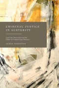 Abbildung von: Criminal Justice in Austerity - Hart Publishing