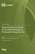 Cover: Special Issue in Honor of the 60th Birthday of Professor Hong-Kun Xu - MDPI AG