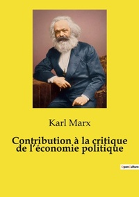 Abbildung von: Contribution ? la critique de l'?conomie politique - Culturea