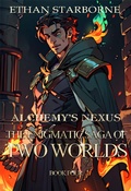 Cover: Alchemy's Nexus: The Enigmatic Saga of Two Worlds - Ethan Starborne