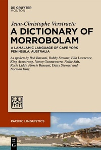 Abbildung von: A Dictionary of Morrobolam - De Gruyter Mouton