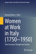 Cover: Women at Work in Italy (1750-1950) - Springer