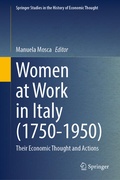 Cover: Women at Work in Italy (1750-1950) - Springer