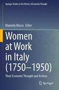 Cover: Women at Work in Italy (1750-1950) - Springer