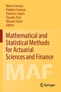 Cover: Mathematical and Statistical Methods for Actuarial Sciences and Finance - Springer