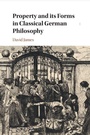 Cover: Property and its Forms in Classical German Philosophy - Cambridge University Press